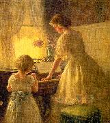 Francis Day The Piano Lesson oil painting picture wholesale